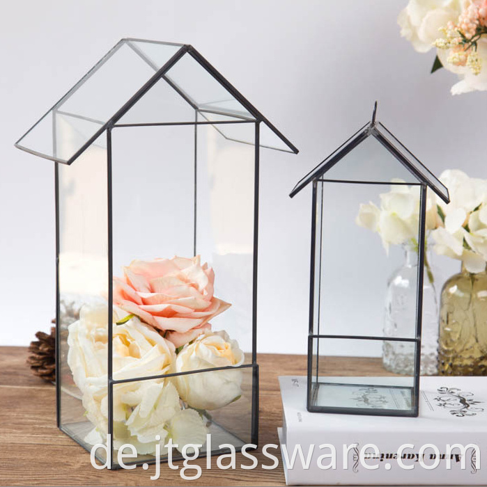 Hanging Glass Geometric Terrarium